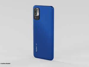xiaomi redmi note 10 5g 3D मॉडल