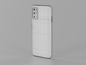 xiaomi redmi note 10 5g 3D मॉडल