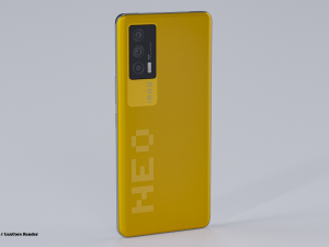 vivo iqoo neo 5 3Dモデル