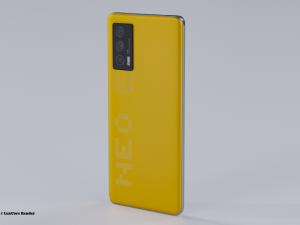 vivo iqoo neo 5 3Dモデル