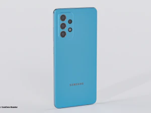 samsung galaxy a52 and 5g 3D Model