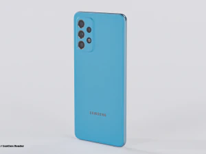samsung galaxy a52 and 5g 3D Model