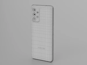 samsung galaxy a52 and 5g 3D Model