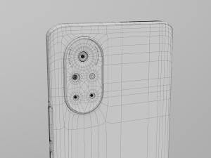 honor v40 lite 3D Model