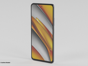 xiaomi poco f3 3D-Modell