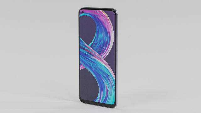realme 8 Model 3D .c4d .max .obj .3ds .fbx .stl .blend 