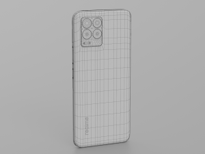 realme 8 Model 3D
