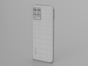 realme 8 Model 3D