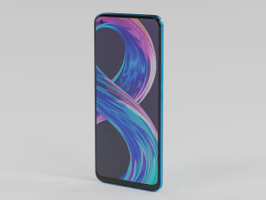 真我8 Pro 3D 模型