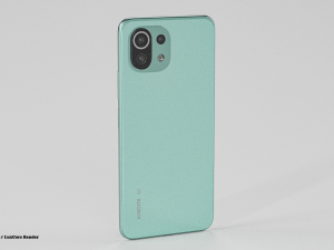 xiaomi mi 11 lite 5g 3D Модель