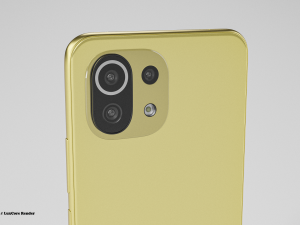 xiaomi mi 11 lite 5g 3D Модель