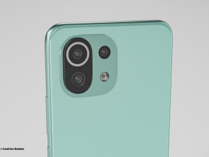 xiaomi mi 11 lite 5g 3D Модель