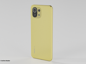 xiaomi mi 11 lite 5g 3D Модель
