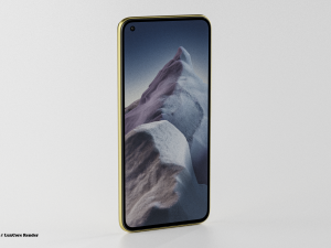 xiaomi mi 11 lite 5g 3D Модель