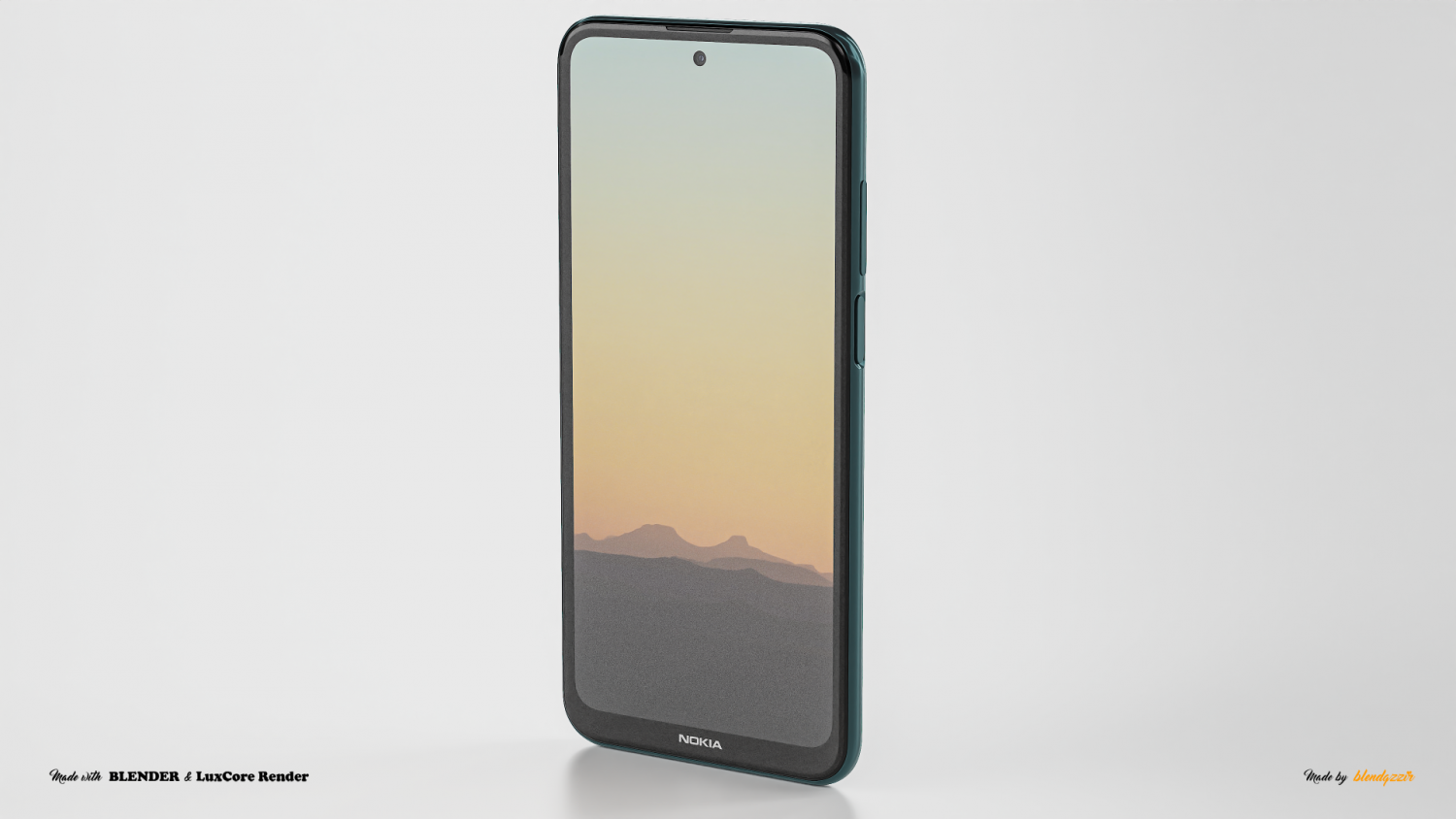 Nokia X10 3D Модель In Телефоны 3DExport