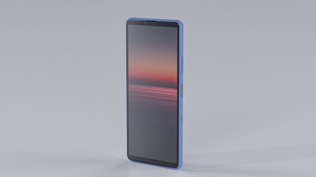 sony xperia 10 iii 3D Model .c4d .max .obj .3ds .fbx .stl .blend 