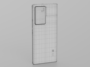 zte axon 30 ultra 5g Modelo 3D