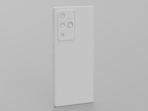 zte axon 30 ultra 5g Modelo 3D