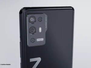 zte axon 30 pro 5g 3D Model