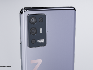 zte axon 30 pro 5g 3Dモデル