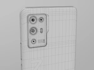 zte axon 30 pro 5g 3D Model