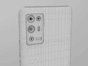 zte axon 30 pro 5g 3D Model