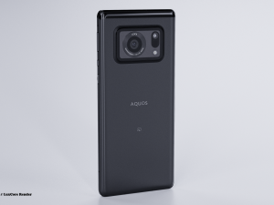 sharp aquos r6 3D-Modell