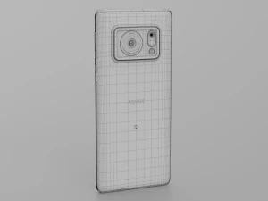 sharp aquos r6 3D Model