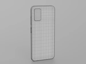 samsung galaxy f52 5g 3D Model