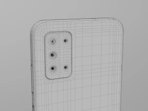 samsung galaxy f52 5g 3D Model