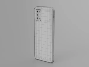 samsung galaxy f52 5g 3D Model