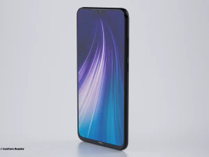 xiaomi redmi note 8 2021 3D Model