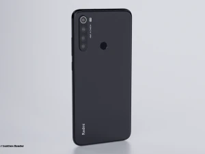 xiaomi redmi note 8 2021 3D Model
