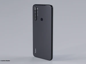 xiaomi redmi note 8 2021 3D Model
