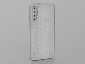 xiaomi redmi note 8 2021 3D Model