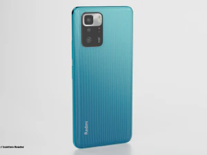 xiaomi redmi note 10 pro cn 3D Model