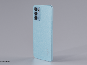 oppo reno 6 5g 3D Model