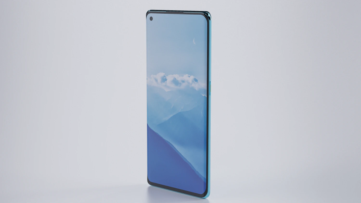 Oppo reno 6 pro 5g 3D Model .c4d .max .obj .3ds .fbx .stl .blend 