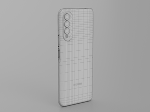 honor x20 se 3D Model