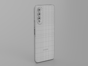 honor x20 se 3D Model