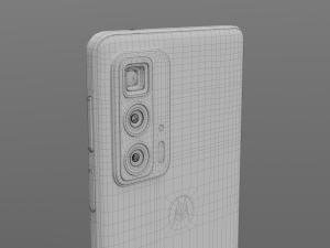 motorola edge 20 pro 3D Model