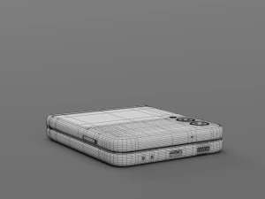 samsung galaxy flip 3 5g 3D Model