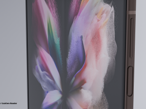 samsung galaxy z fold 3 5g Modelo 3D
