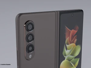 samsung galaxy z fold 3 5g 3D Model