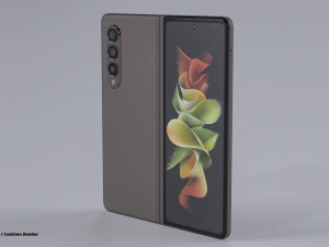 samsung galaxy z fold 3 5g 3D Model