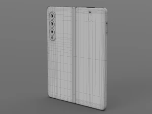 samsung galaxy z fold 3 5g 3D Model