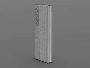 samsung galaxy z fold 3 5g 3D Model