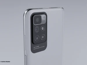 xiaomi redmi 10 3D Model