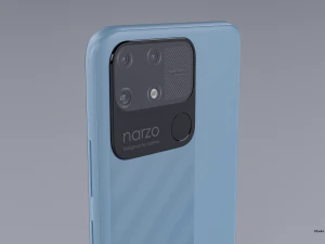 realme narzo 50a 3D Model