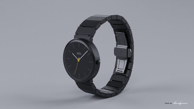 braun bn0171 classic watch 3D in 3DExport